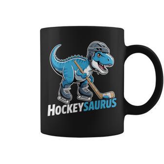 Hockeysaurus Ice Hockey Player Dinosaur T-Rex Dino Coffee Mug - Thegiftio UK