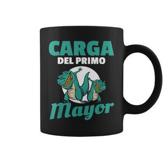 Hombre Carga Del Primo Mayor Nacimiento Embarazo Bebe Primo Menor Taza de café - Regaloses
