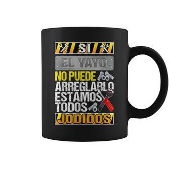 Hombre Divertidoi El Yayo No Puede Arreglarlo Abuelo Manitas Taza de café - Regaloses
