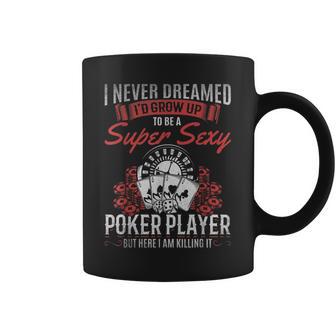 Homme Joueur De Poker Joueur De Pokeruperexy Tasse - Cadeauxyz