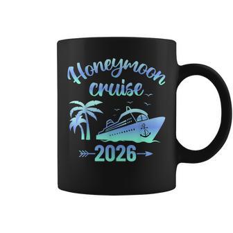 Honeymoon Cruise Just Married 2026 Couples Matching Coffee Mug - Monsterry