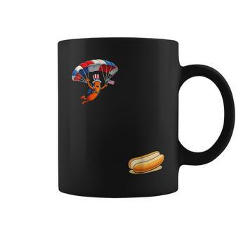 Hotdog Freedom Dive Hot Dog Jumping Into Bun Sausage Bbq Coffee Mug - Thegiftio UK