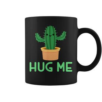 Hug Me 面白い サボテン ユーモア ギフト コーヒーマグ - Kawaiitshirt