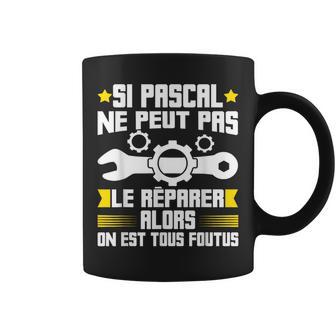 Humour Pascal Prénom Bricoleur Réparateur Mécano Plombier Tasse - Cadeauxyz