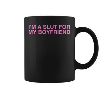 I'm Alut For My Boyfriend Y2k カップル 風刺殺 コーヒーマグ - Kawaiitshirt