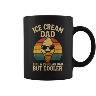 Ice Cream Dad Like A Regular Dad But Cooler Father's Day Coffee Mug - Thegiftio UK
