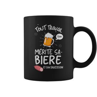 Idée Cadeau Drôle Apéro Bièreaucisson Pour Homme Tasse - Cadeauxyz
