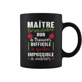 Idée Cadeau Original Maitre D'école Fin D'année Remerciement Tasse - Cadeauxyz