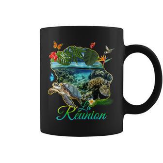 Ile De La Réunion Nature Plageoyage Homme Et Enfant Tasse - Cadeauxyz