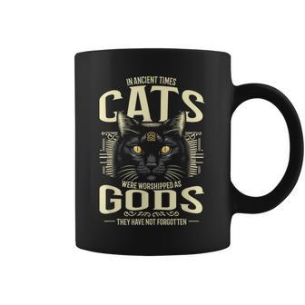 In Ancient Times Cats Were Worship As Gods Pet Lover コーヒーマグ - Kawaiitshirt