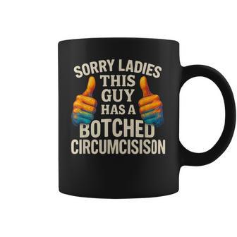 Inappropriate This Guy Botched Cringe Humor Meme Men Coffee Mug - Thegiftio UK
