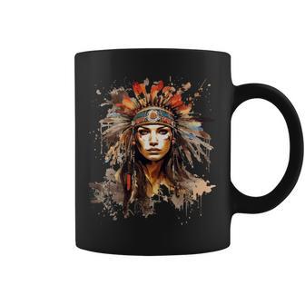 Indien Chef Indien Bijou De Tête Manche Longue Tasse - Cadeauxyz