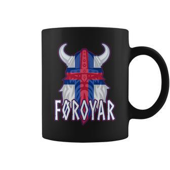 Islas Feroe Føroyar Bandera Feroe Regalosikingos Escandinavia Manga Larga Taza de café - Regaloses