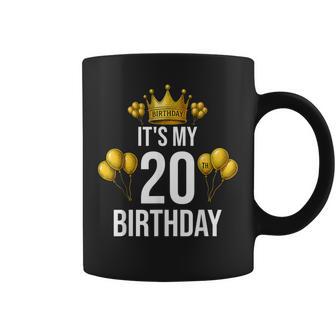 It's My 20Th Birthday Party 20歳 誕生日 メンズ レディース コーヒーマグ - Kawaiitshirt