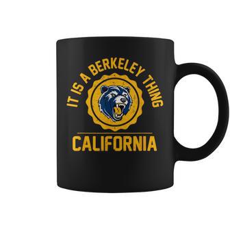 It’S A Berkeley Thing California Vintage Athletic Sports Coffee Mug - Thegiftio