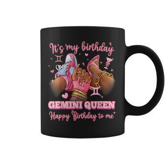 Its My Birthday Gemini Queen High Heels Sneakers Nails Coffee Mug | Mazezy