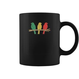 Jamaica Reggae Birds Rasta Colors Nature Souvenir Coffee Mug - Monsterry