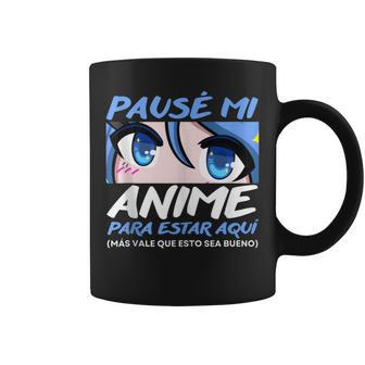 Japon Anime Pausé Mi Anime In Mangas Taza de café - Regaloses