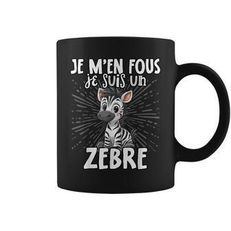 Je M'en Fous Jeuis Un Zèbre Zèbre Mignon Tasse - Cadeauxyz