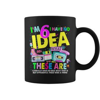 Je N'ai Aucune Idée De Ce Qu'est Cette Idée De Tenue Des Années 80 Pour Les Enfants De 6 Ans Tasse - Cadeauxyz