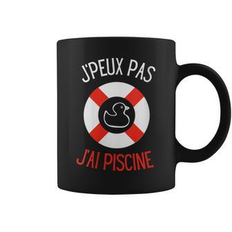 Je Peux Pas J'ai Piscine Canard Humour Piscine Tasse - Cadeauxyz