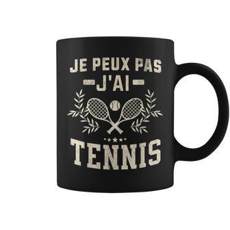 Je Peux Pas J'ai Tennis Maillot Tennis Humour Homme Tasse - Cadeauxyz