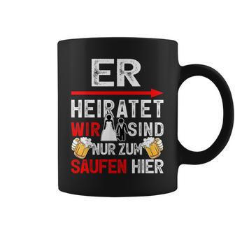 Jga Männer Team Bräutigam Junggesellenabschied Tassen - Seseable
