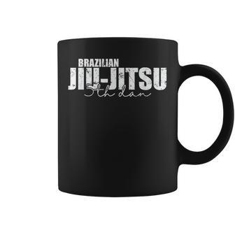 Jiu-Jitsu Brasileño Quinto Dan Artes Marciales Taza de café - Regaloses
