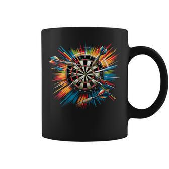 Jugador De Dardos Dardos Cuello Taza de café - Regaloses