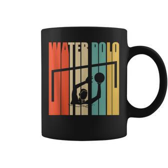 Jugador De Waterpolo Retrointage Water Polo Jugadores In Mangas Taza de café - Regaloses