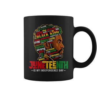 Junenth For Dad Black King African American Coffee Mug - Thegiftio UK
