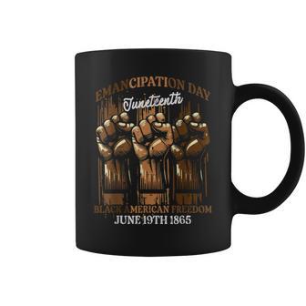 Junenth Emancipation Day Black African Kids Coffee Mug - Thegiftio UK