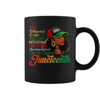 Junenth I'm The Storm Black Black History Coffee Mug - Thegiftio UK