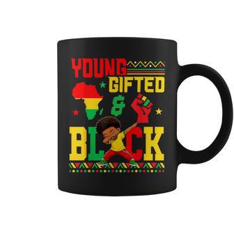 Junenth Younged Dabbing African Black Boy Kids Youth Coffee Mug - Thegiftio UK