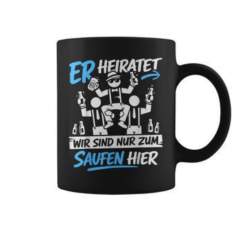 Junggesellenabschied Männer Jga Kostüm Poltern Jga Tassen - Seseable
