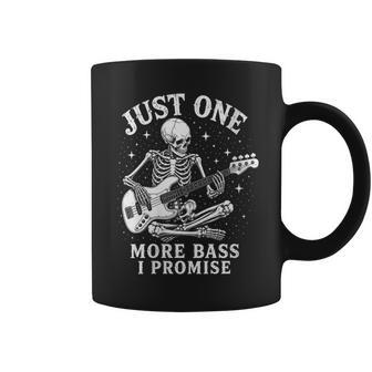 Just 1 More Bass Guitar I Promise Joueur De Bassiste Amusant Tasse - Cadeauxyz
