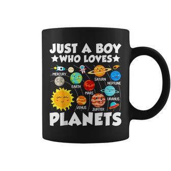 Just A Boy Who Loves Planets System Astronomy Space Coffee Mug - Thegiftio UK
