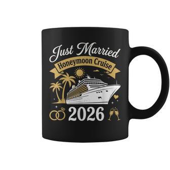 Just Married Honeymoon Cruise 2026 Coffee Mug - Thegiftio UK