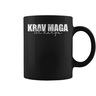 Krav Maga 1St Darga Artes Marciales Israelíes Taza de café - Regaloses