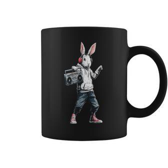 Lapin Casque Radio Musique Animal Lapin Tasse - Cadeauxyz
