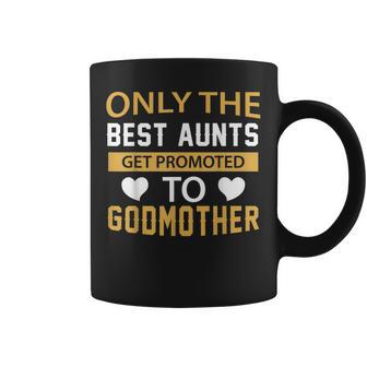 Las Mejores Tíase Promocionan A Madrina Tía Madrina Tía Taza de café - Regaloses