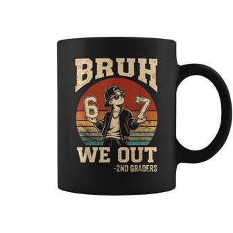 Last Day Of School Bruh We Out 2Nd Grade Graduation 6 7 Meme Coffee Mug - Thegiftio
