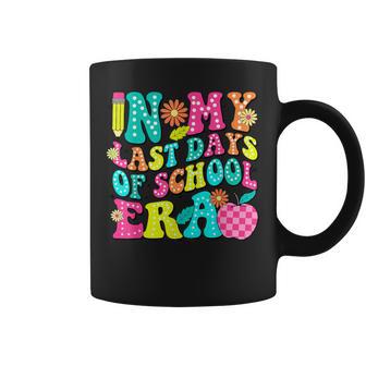 In My Last Day Of School Era Groovy Happy Last Day Of School Coffee Mug - Thegiftio UK