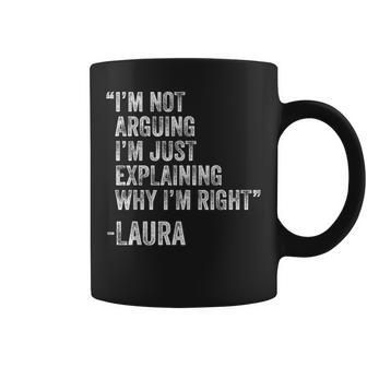 Laura Quote Birthday Personalizado Nombre Idea Ingeniero Taza de café - Regaloses