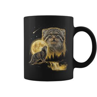 Le Chat De Pallas Hurlanters La Lune Mème Cat Lover Des Années 90 Tasse - Cadeauxyz