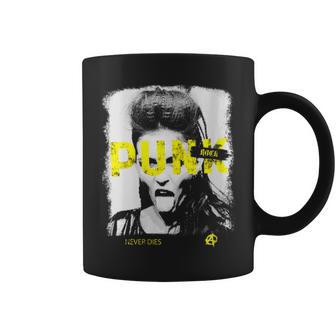 Le Punk Rock Ne Meurt Jamais Tasse - Cadeauxyz