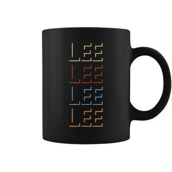 Lee First Name My Personalized Named コーヒーマグ - Kawaiitshirt