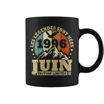 Les Légendesont Nées En Juin 1996 Anniversaire 30 Ans Tasse - Cadeauxyz