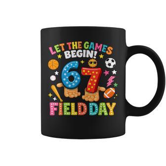 Let The Games Begin 67 Field Day For Boy Girl Kids Coffee Mug | Mazezy