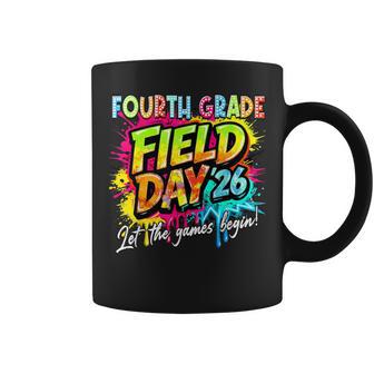 Let The Games Begin Fourth Grade Field Day 2026 Teacher Kid Coffee Mug - Thegiftio UK
